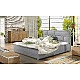 Latina metal frame bed