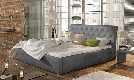 Milanos metal frame Bed