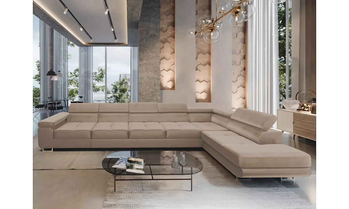 ROYAL MAXI 2 L-Shaped Corner Sofa Bed