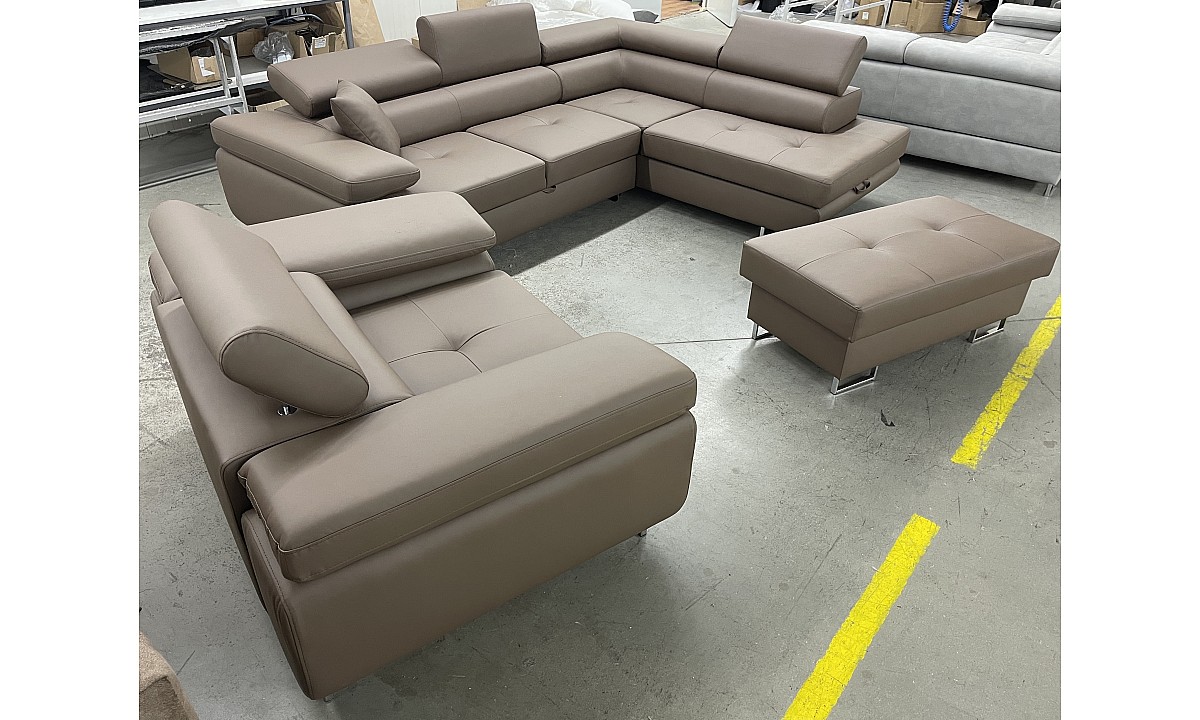 ROYAL ®️ Lounge Set 1 (Corner Sofa / Armchair / Pouf )