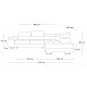ROYAL ®️ Lounge Set 1 (Corner Sofa / Armchair / Pouf )