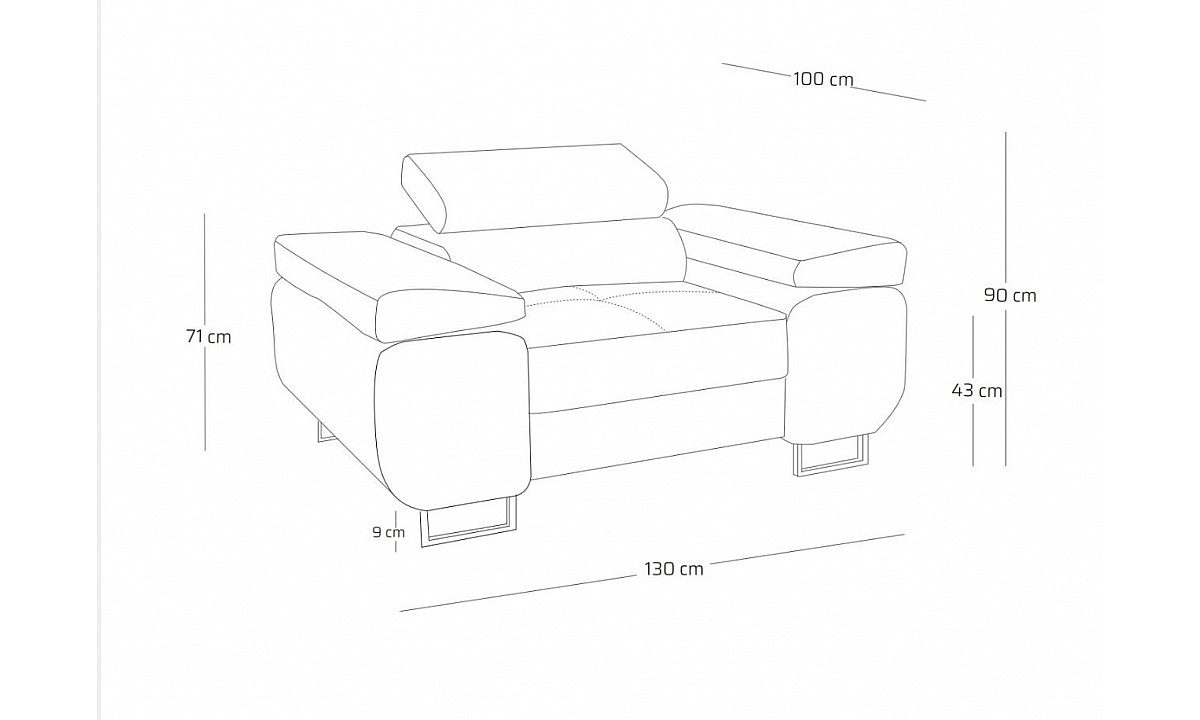 ROYAL ®️ Lounge Set 1 (Corner Sofa / Armchair / Pouf )