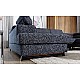 U-Shaped Upholstered Corner Sofa Bed with Storage Escada