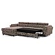 L-Shaped Upholstered Corner Sofa Bed with Storage Mariall