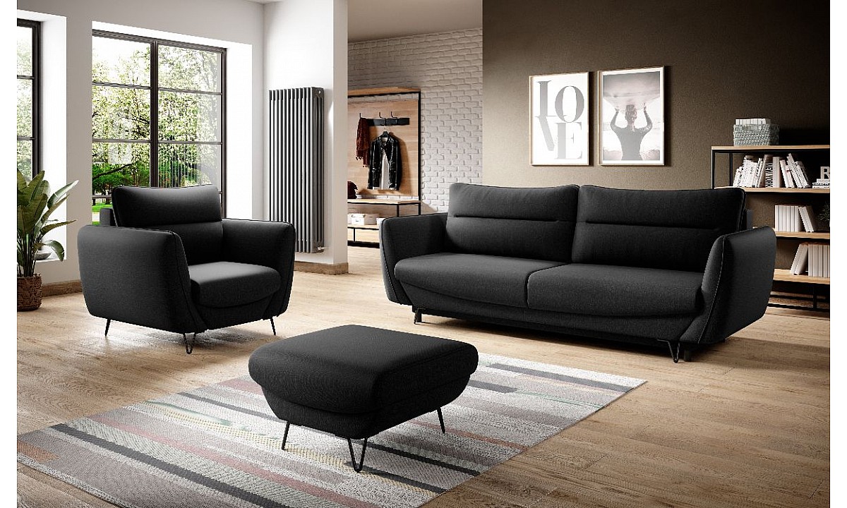 Silva 3 Piece Sofa Set