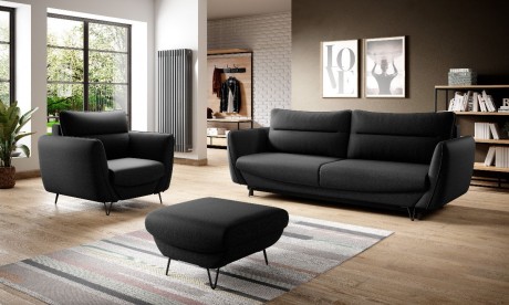 Silva 3 Piece Sofa Set