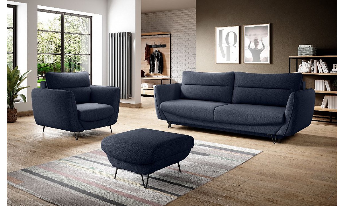 Silva 3 Piece Sofa Set