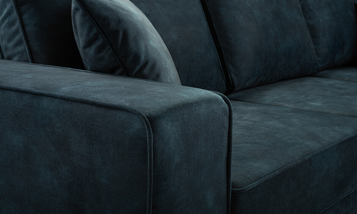 Lupi L-Shaped Corner Sofa Bed