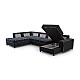 Oxana U-shape Corner Sofa Bed