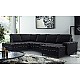 Oxana U-shape Corner Sofa Bed