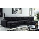 Oxana U-shape Corner Sofa Bed