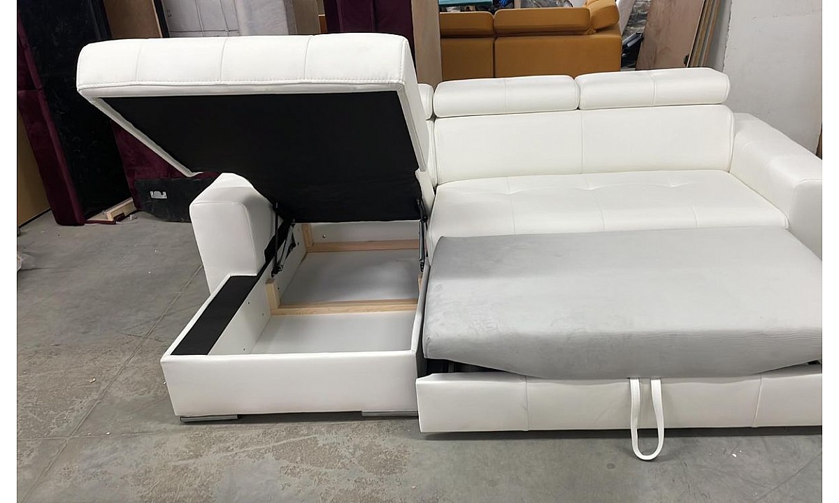 Margo L Shaped Corner Sofa Bed