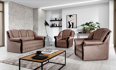 Lord (3+1+1) Sofa Bed and Armchair Set