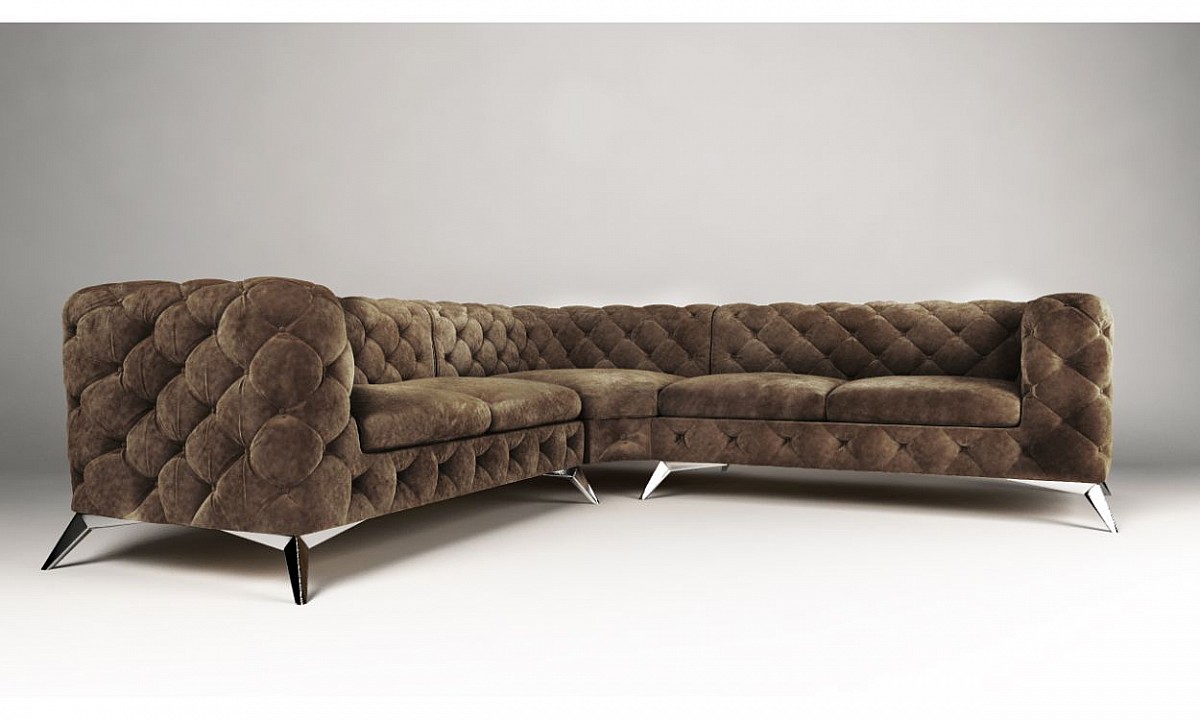 Chelsea L-shape Modern Corner Sofa