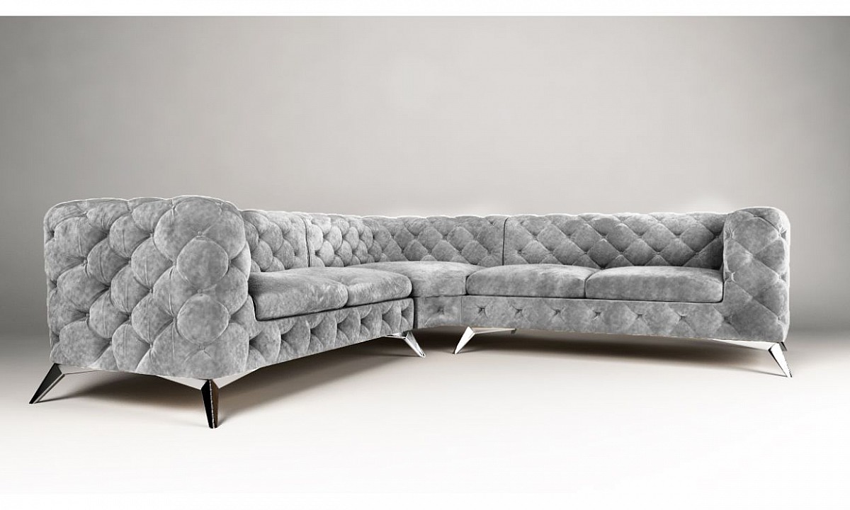 Chelsea L-shape Modern Corner Sofa