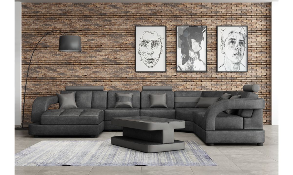 Douglas C Modern Design U Shape Sofa Corner