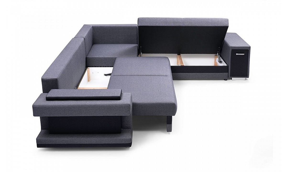 A2 - Modern Corner Sofa Bed