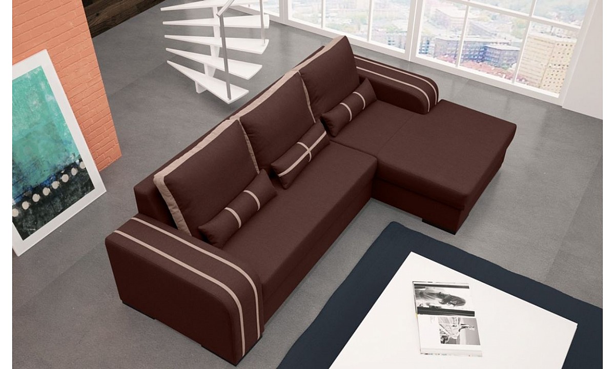 L-Shaped Corner Sofa Viper