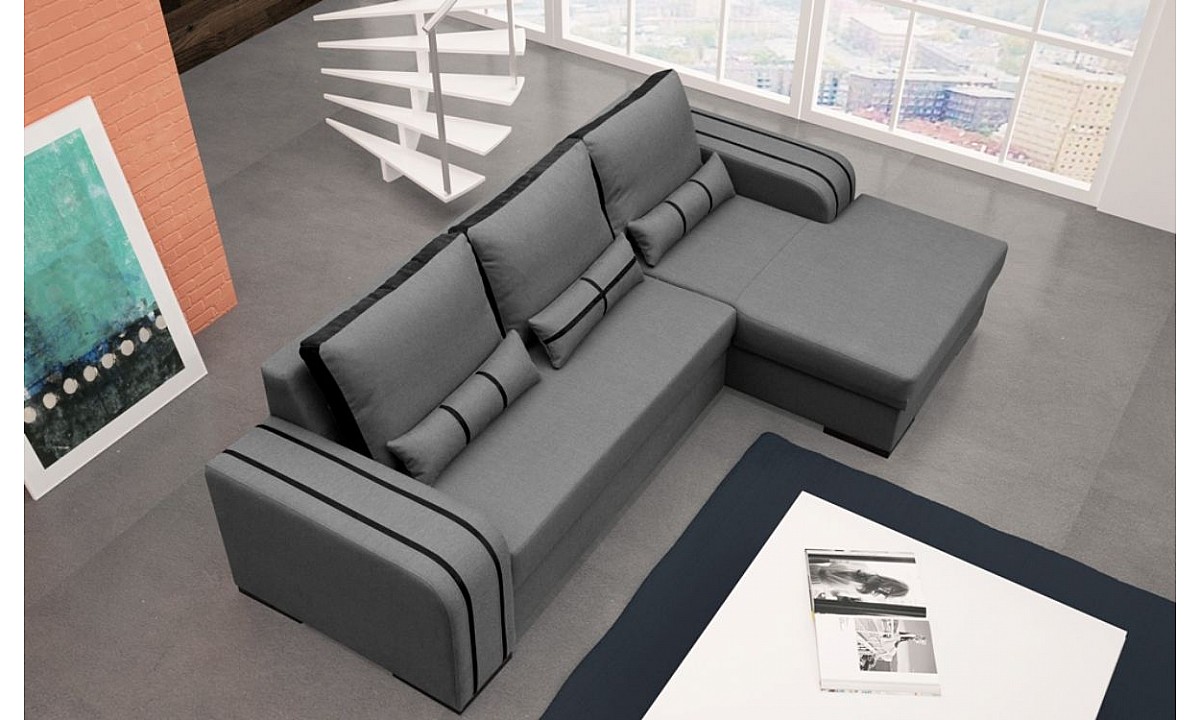 L-Shaped Corner Sofa Viper