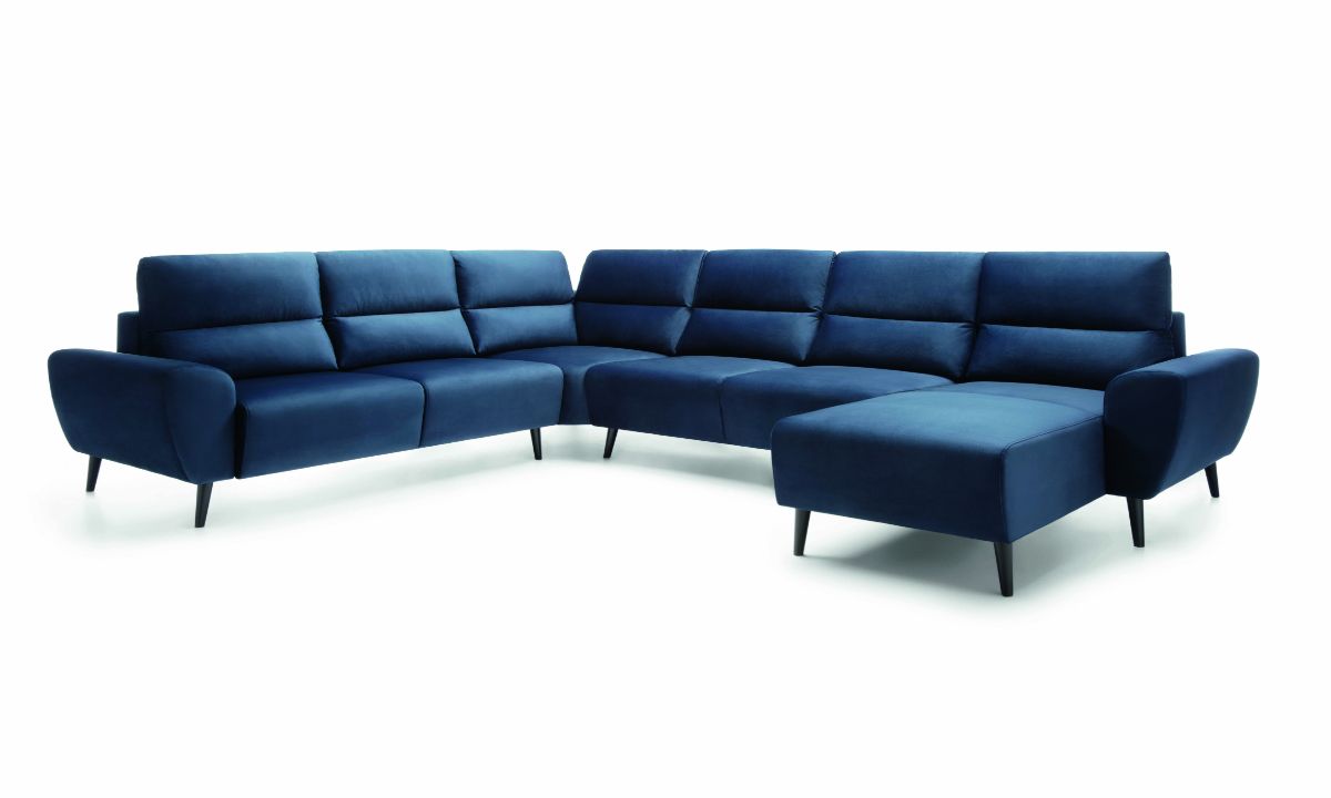 U-Shaped Corner Sofa Bed with Storage Bosco U
