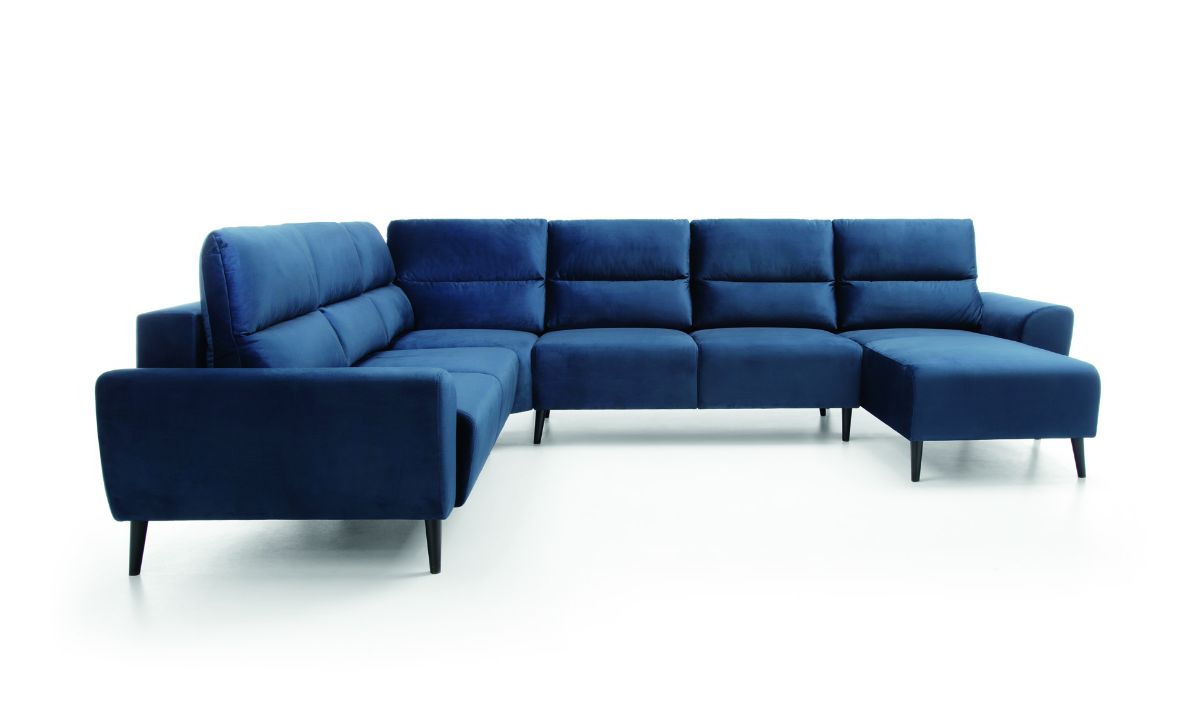 U-Shaped Corner Sofa Bed with Storage Bosco U