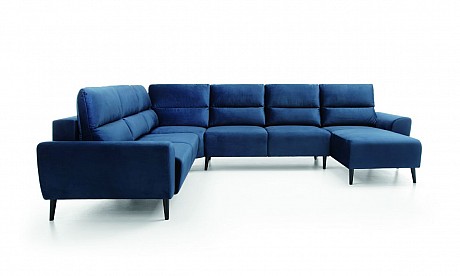 U-Shaped Corner Sofa Bed with Storage Bosco U
