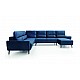 U-Shaped Corner Sofa Bed with Storage Bosco U