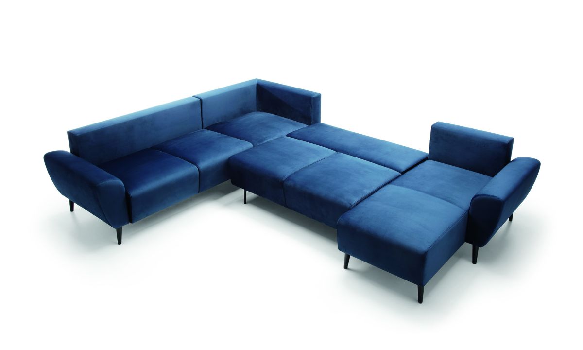 U-Shaped Corner Sofa Bed with Storage Bosco U