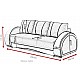  Upholstered Sofa Bed with Large Storage Cher