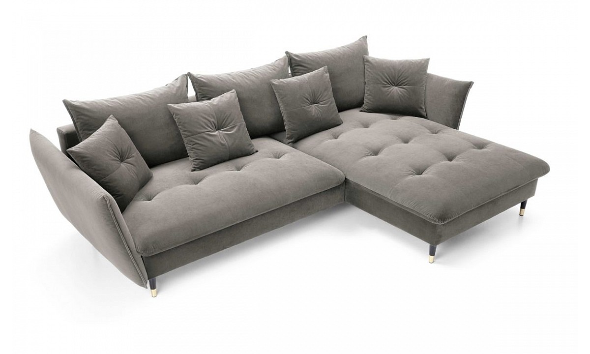 Glam L-Shaped Sofa Corner