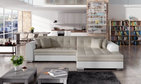 Modern Corner Sofa Bed SORENTO
