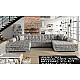 Modern Contemporary Corner Sofa Bed VENTO
