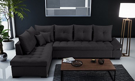 Lordi L-shape Modern Corner Sofa