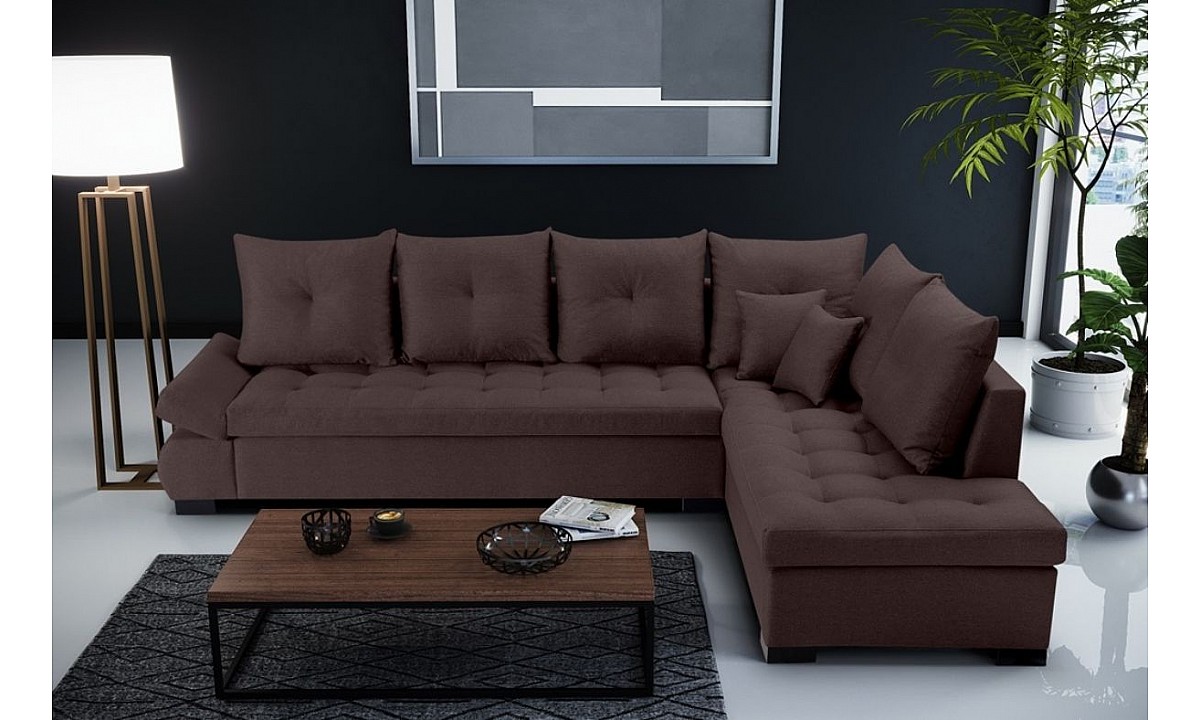 Lordi L-shape Modern Corner Sofa