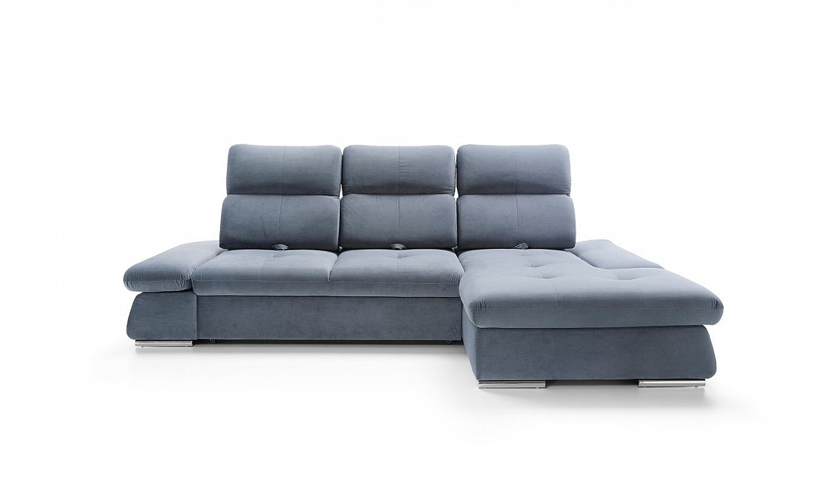 Focus L-shape Modern Corner Sofa Bed