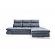 Focus L-shape Modern Corner Sofa Bed