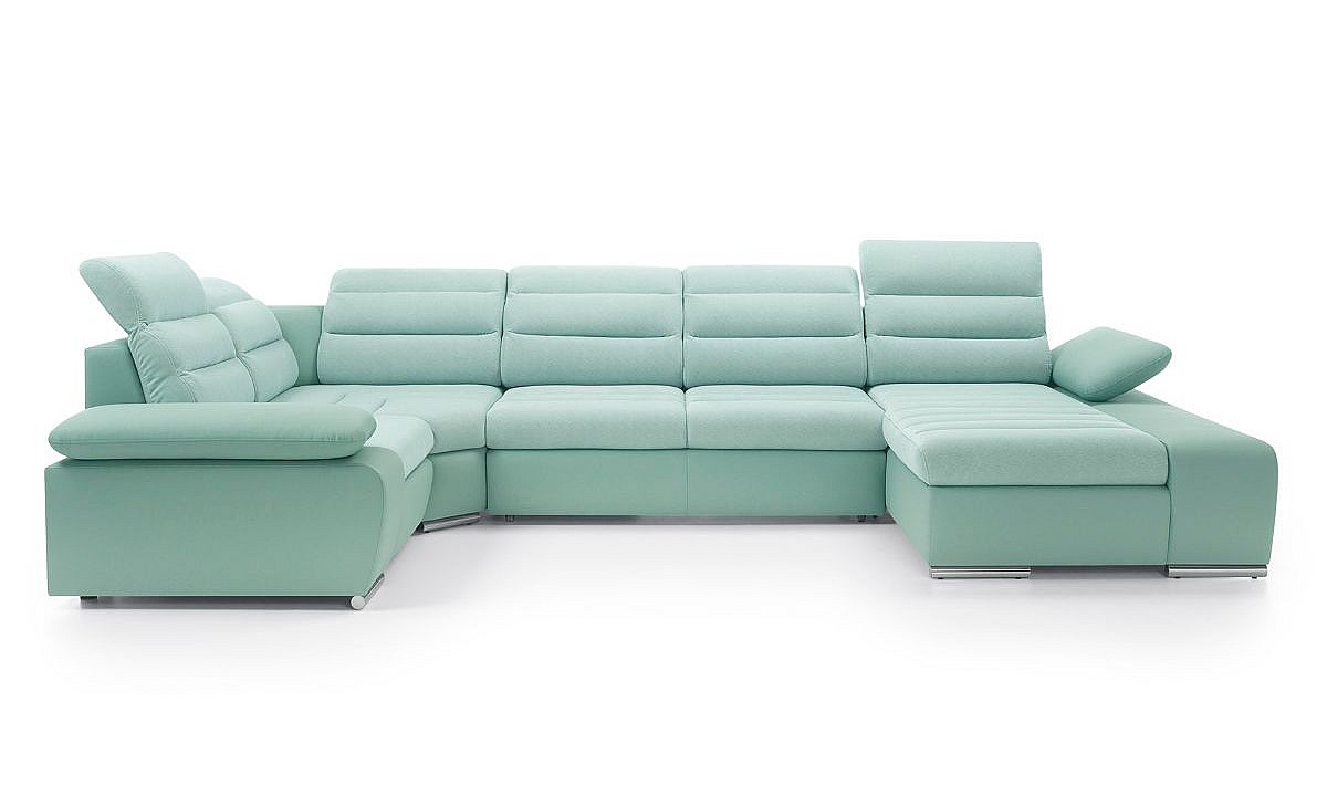 U-Shaped Upholstered Sofa Be Korfu III