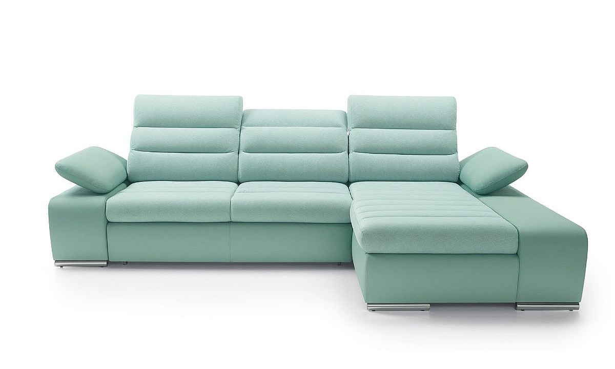 Korfu L-shape Modern Corner Sofa Bed