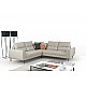 Quattro L-shape Modern Corner Sofa Bed