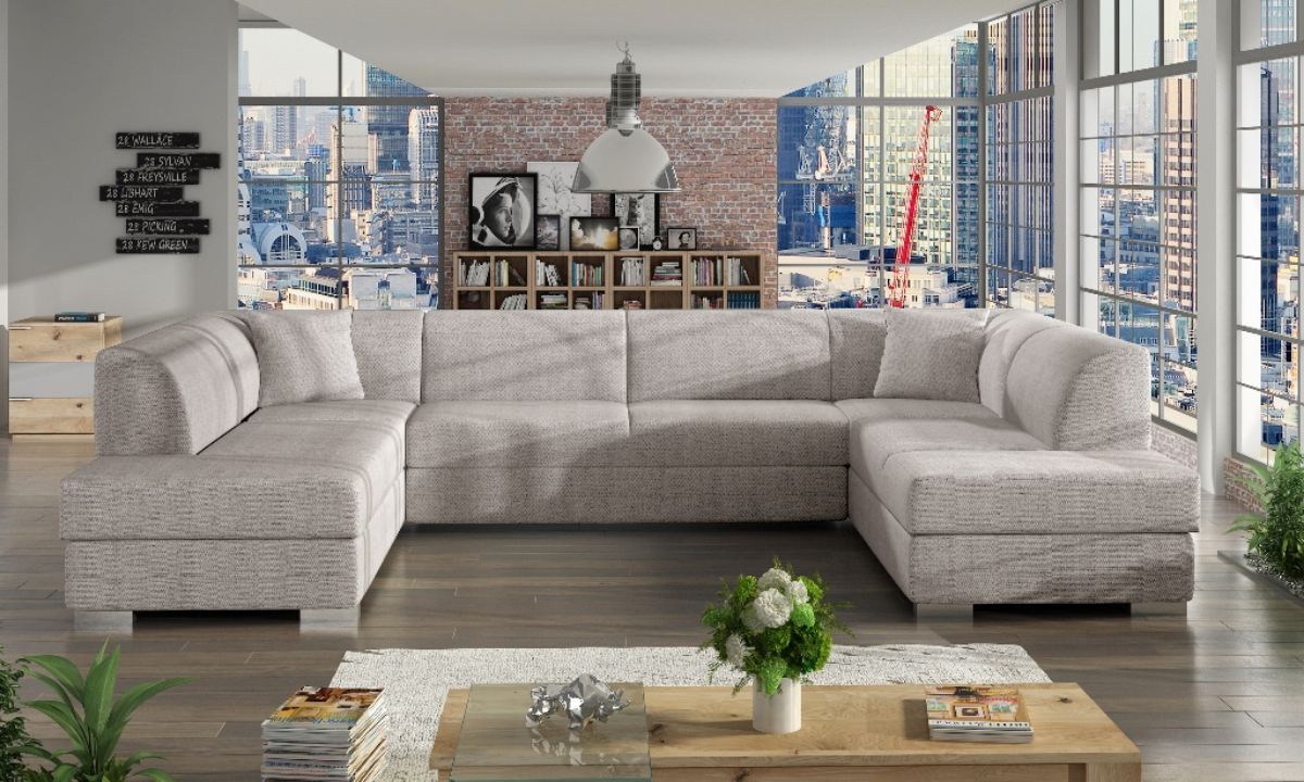 Darco U-shape Modern Corner Sofa Bed