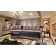 L-Shaped Corner Sofa Bed with Storage BENANO