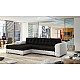 L-Shaped Upholstered Corner Sofa Bed CONFORTI