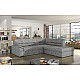 L-Shaped Corner Sofa Bed with Storage ELANO