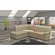 L-Shaped Corner Sofa Bed with Storage ELANO