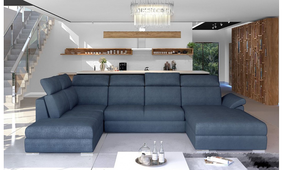 U-Shaped Fabric Corner Sofa EVANELL U-Shaped Fabric Corner Sofa EVANELL