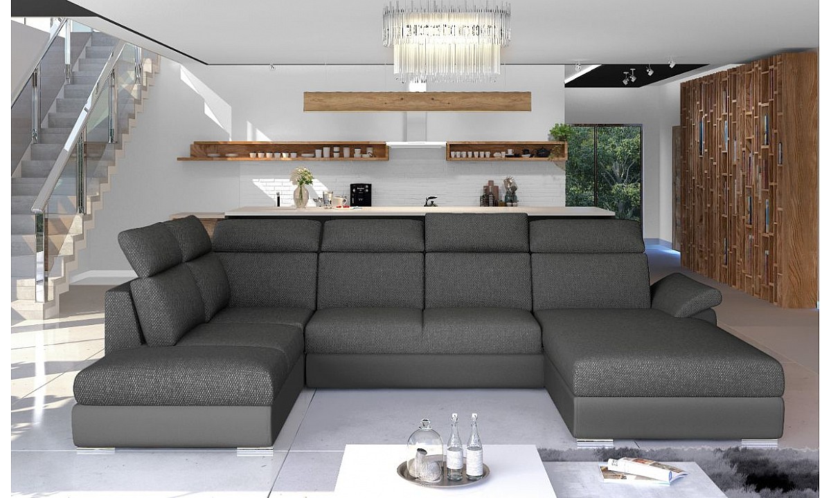 U-Shaped Fabric Corner Sofa EVANELL U-Shaped Fabric Corner Sofa EVANELL