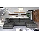 U-Shaped Fabric Corner Sofa EVANELL U-Shaped Fabric Corner Sofa EVANELL