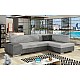 Minimalist Upholstered Corner Sofa Bed with Storage FABIO Minimalist Upholstered Corner Sofa Bed with Storage FABIO