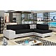 Minimalist Upholstered Corner Sofa Bed with Storage FABIO Minimalist Upholstered Corner Sofa Bed with Storage FABIO