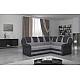 L-Shaped Upholstered Corner Sofa Camel Back LORD II